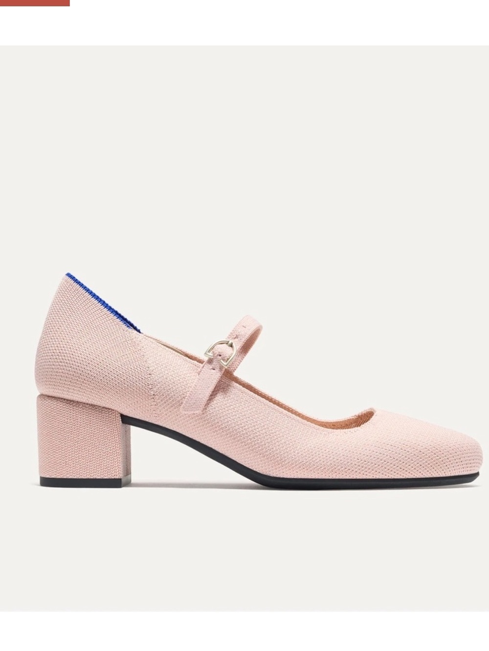 New Rothy’s Rothy The Mary Jane Heel Heels Ballerina Pink 9 - Picture 3 of 10